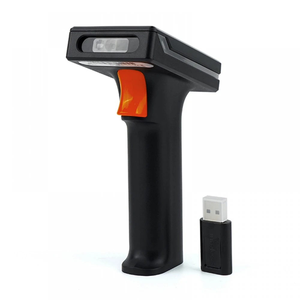 Cititor coduri de bare | Adpos EasyGo24D | 1D, 2D, Imager, CMOS, LCD Display, Wireless, Bluetooth, USB Dongle inclus