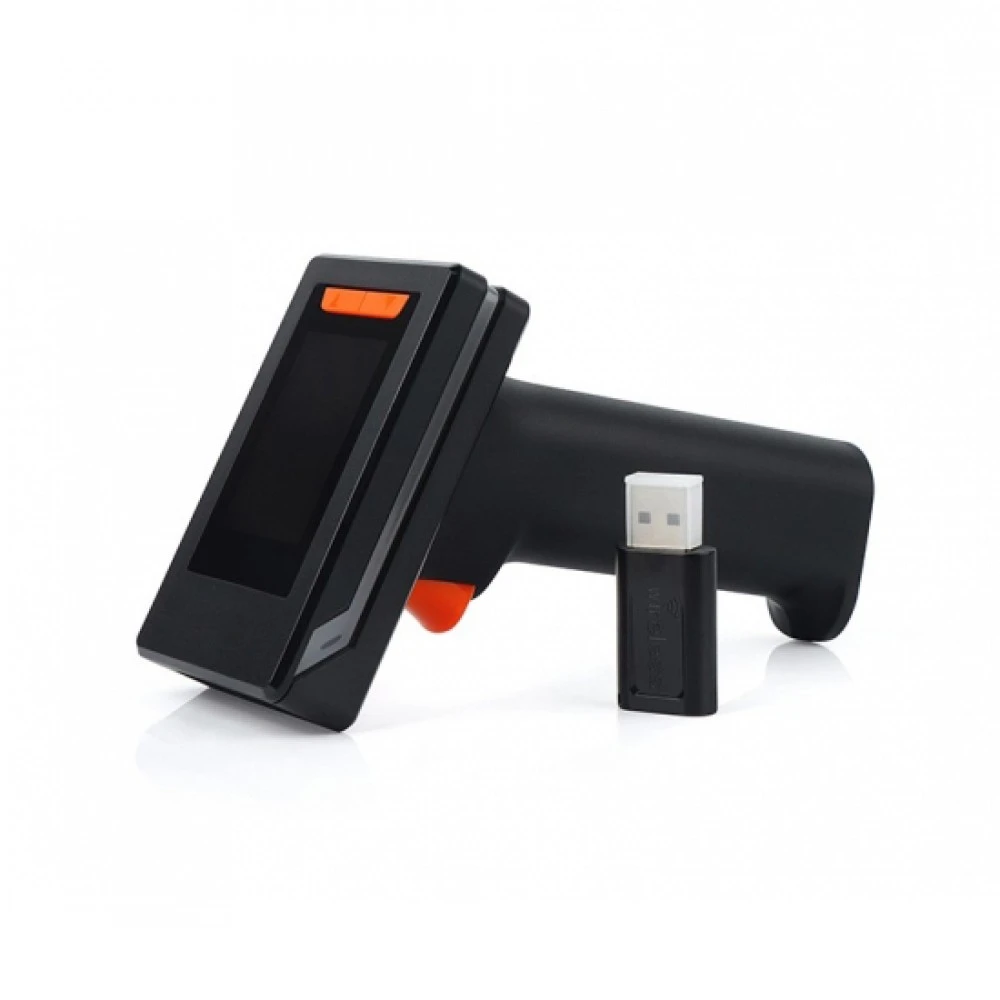 Cititor coduri de bare | Adpos EasyGo24D | 1D, 2D, Imager, CMOS, LCD Display, Wireless, Bluetooth, USB Dongle inclus