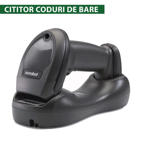 Cititor coduri de bare | Zebra LI4278 | 1D, Imager, Wireless, Bluetooth, USB, Statie de incarcare